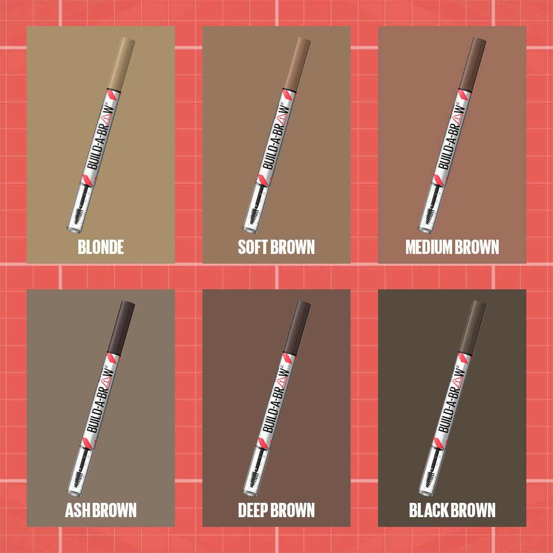 Maybelline New York Build-A-Brow Pen 262 Black Brown 1 st