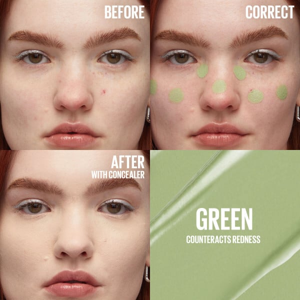 Maybelline New York Instant Anti Age Eraser Color Corrector Concealer 151 Green 6,8 ml
