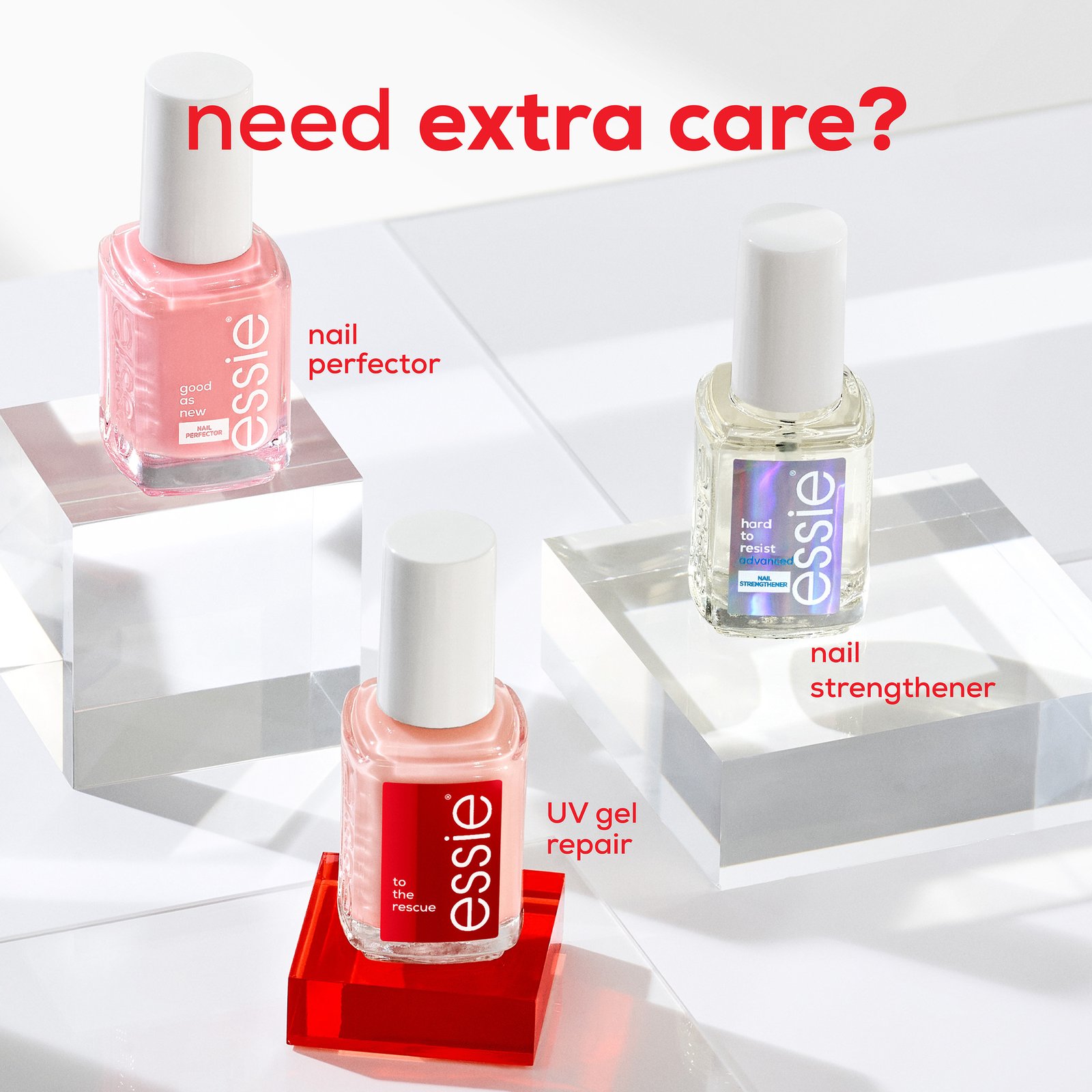essie To The Rescue UV Gel Damage Nail Repair 13,5 ml