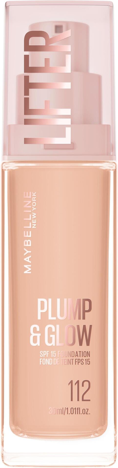 Maybelline New York Lifter Plump & Glow Foundation 112 30 ml