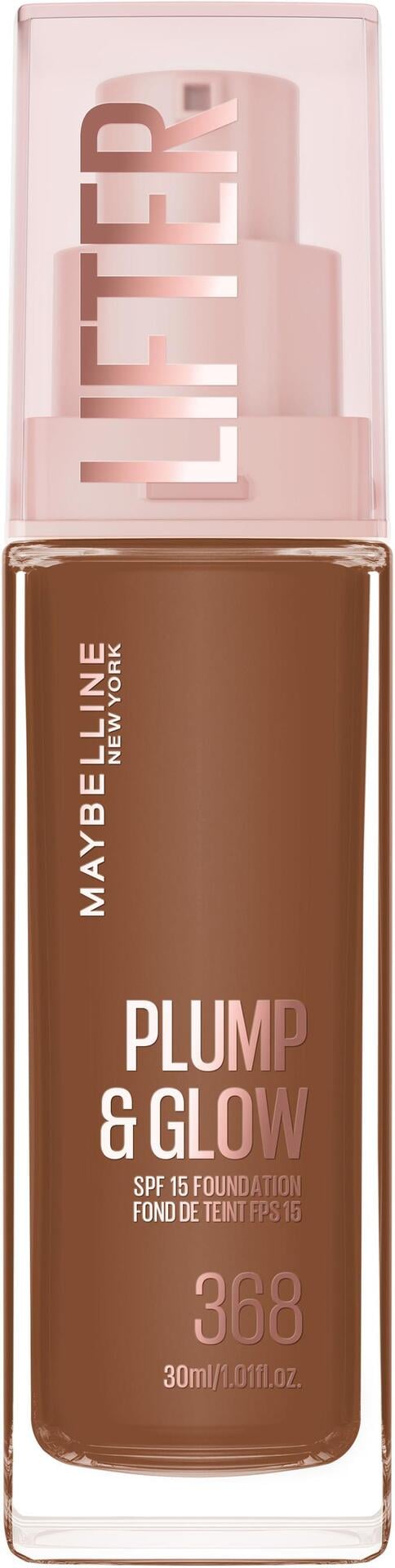Maybelline New York Lifter Plump & Glow Foundation 368 30 ml