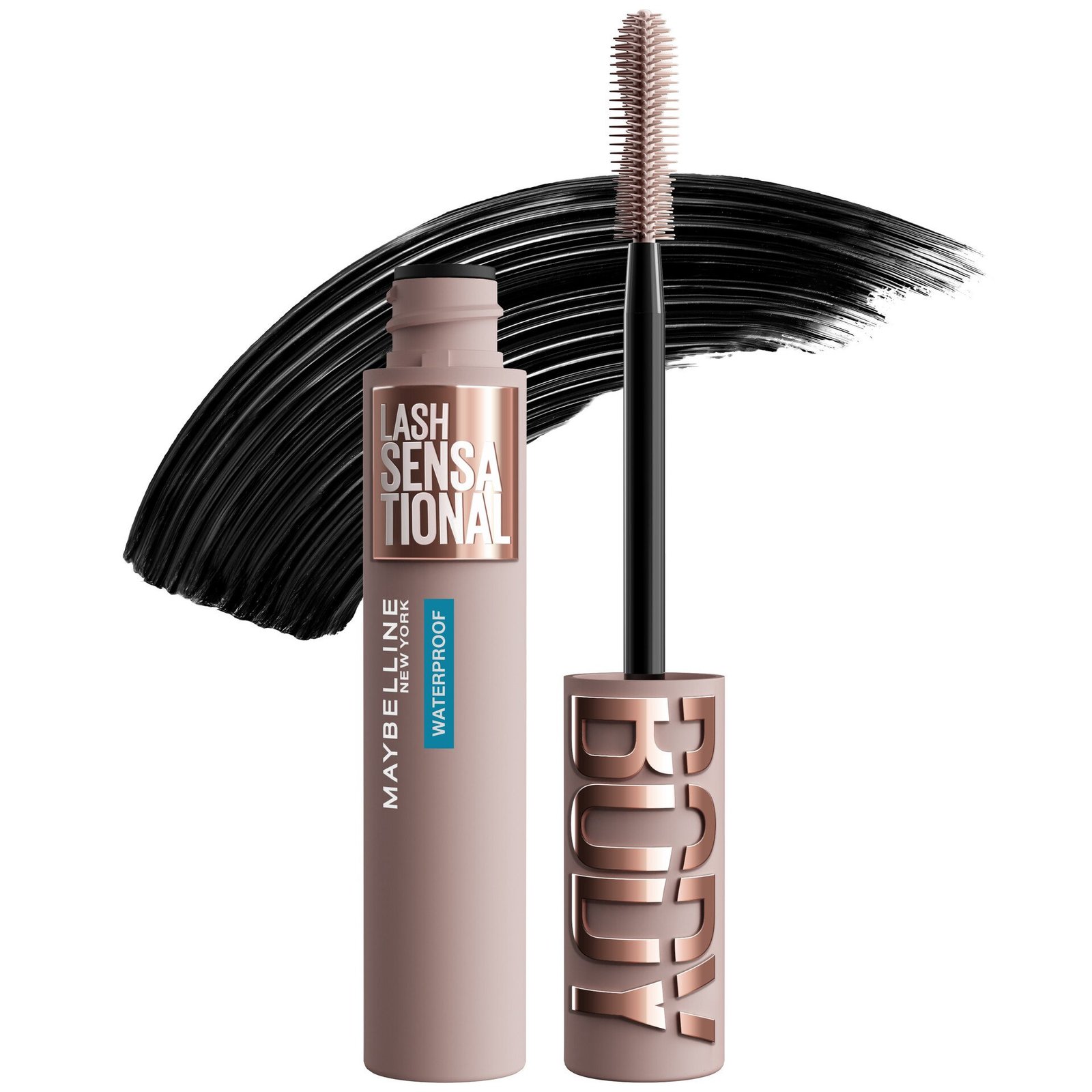 Maybelline New York Lash Sensational Body Waterproof Mascara Very Black 9,7 ml