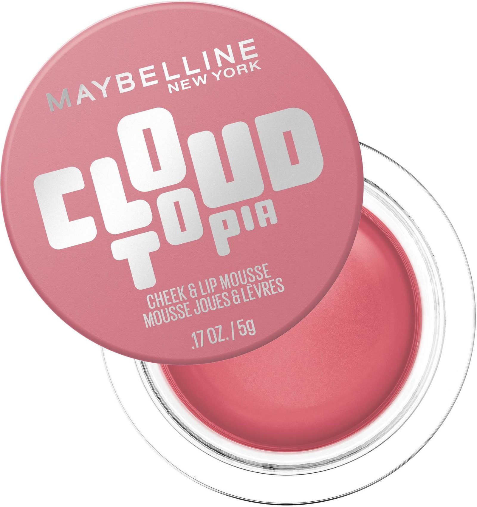 Maybelline New York Cloudtopia Cheek & Lip Mousse 8 Enchanted Mauve 5 g