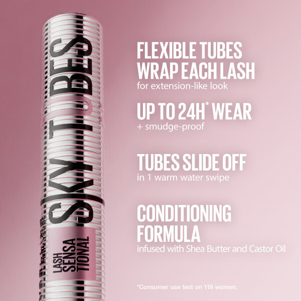 Maybelline New York Lash Sensational Sky Tubes Mascara Black 7,2 ml