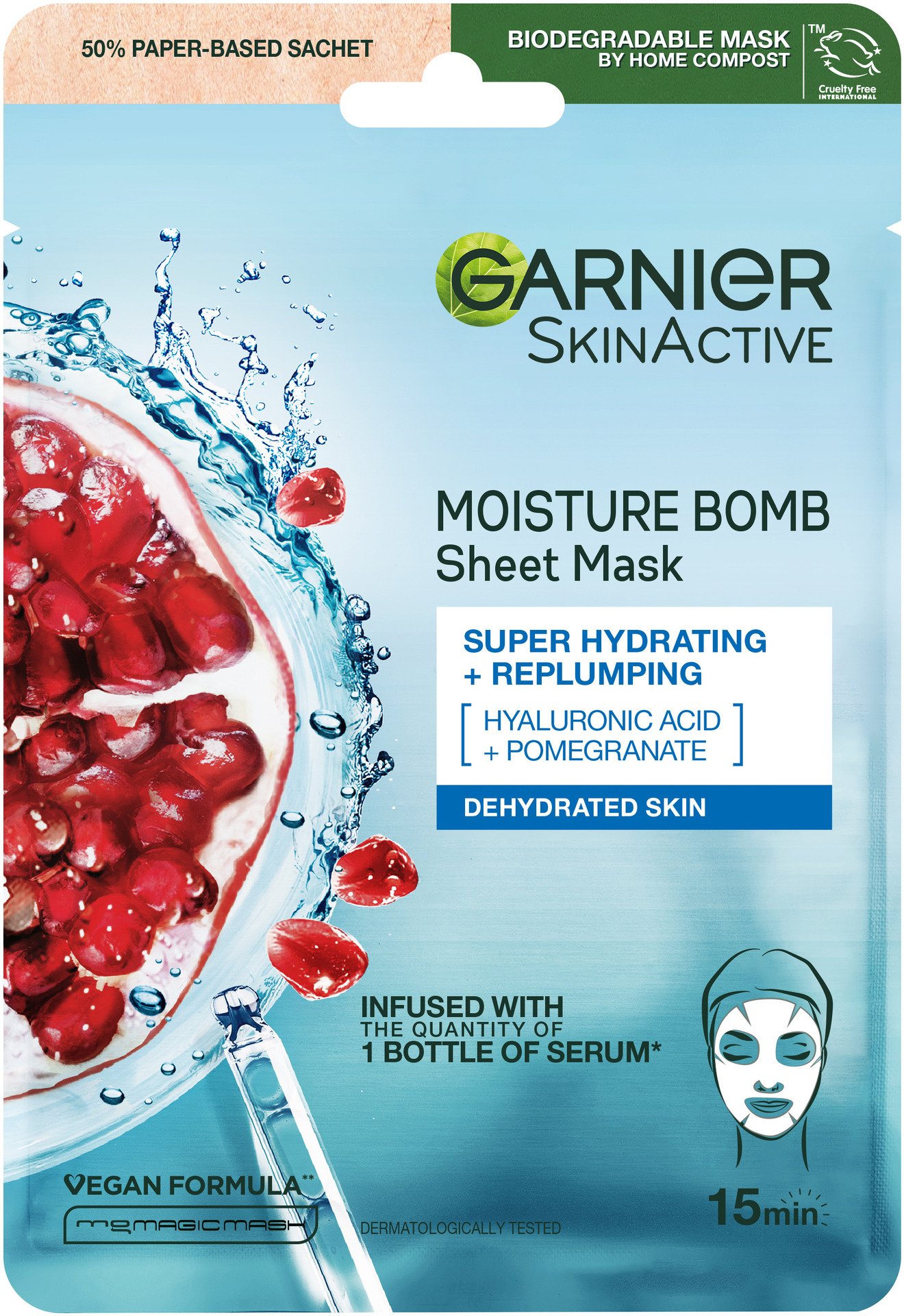 Garnier Moisture Bomb Sheet Mask 1 st
