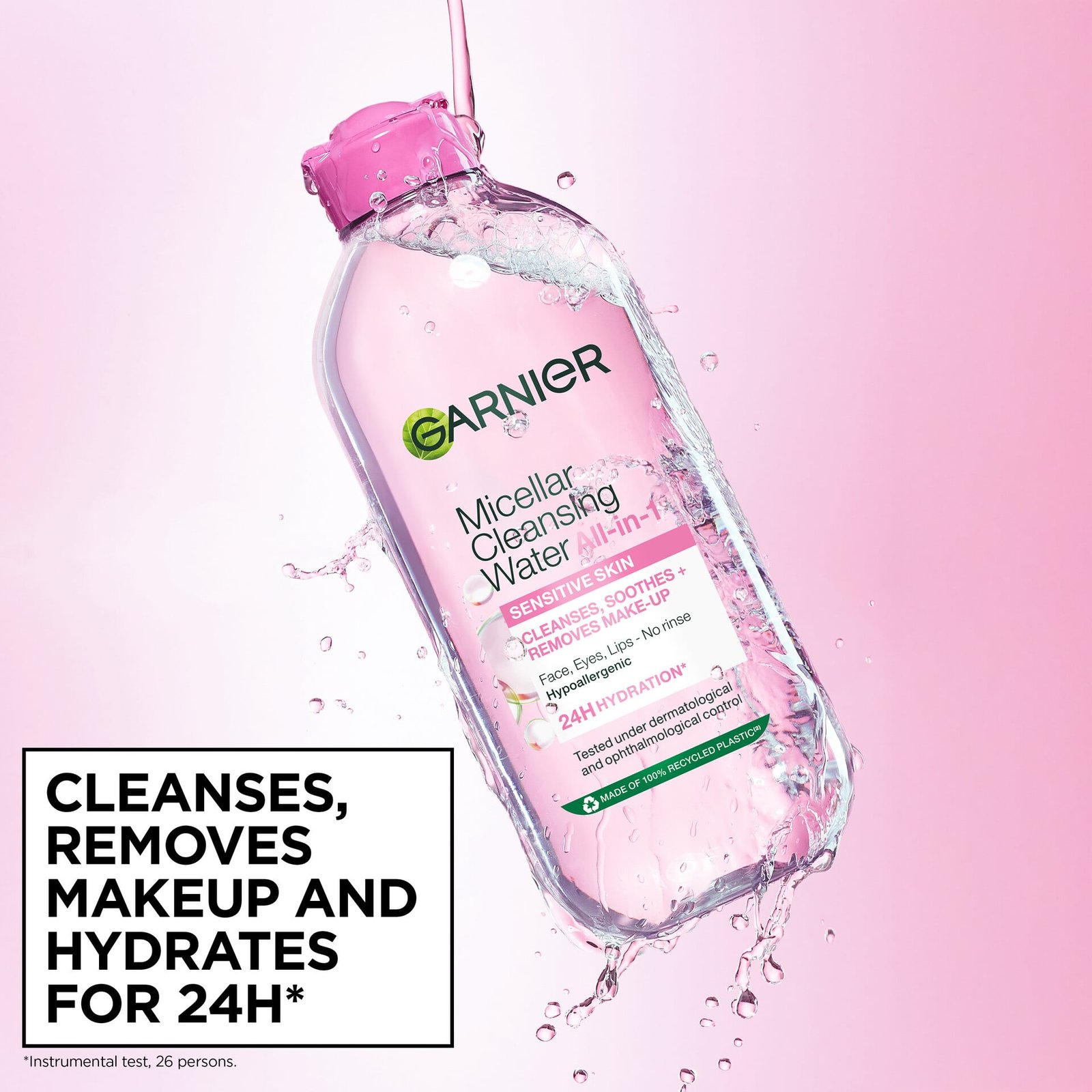 Garnier Micellar Cleansing Water All-in-1 Micellärvatten för normal och känslig hud 100 ml