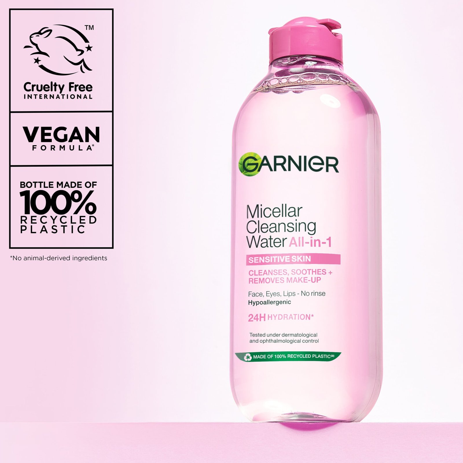 Garnier Micellar Cleansing Water All-in-1 Micellärvatten för normal och känslig hud 100 ml