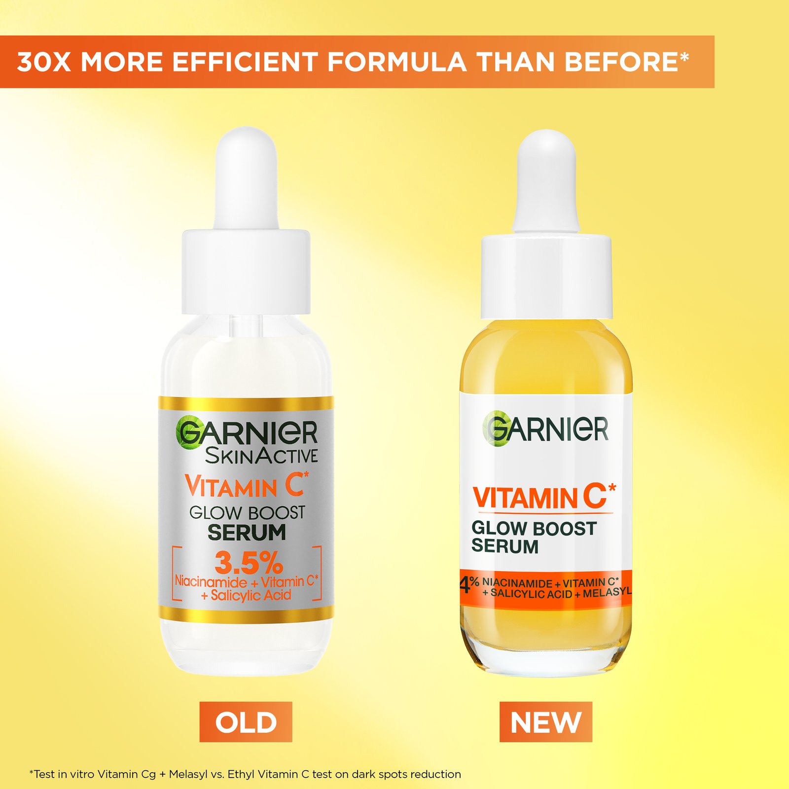 Garnier SkinActive Vitamin-C Glow Boost Serum 30 ml