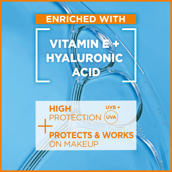 Garnier Ambre Solaire Super UV Over Makeup Protection Mist with Hyaluronic Acid SPF50+  75 ml