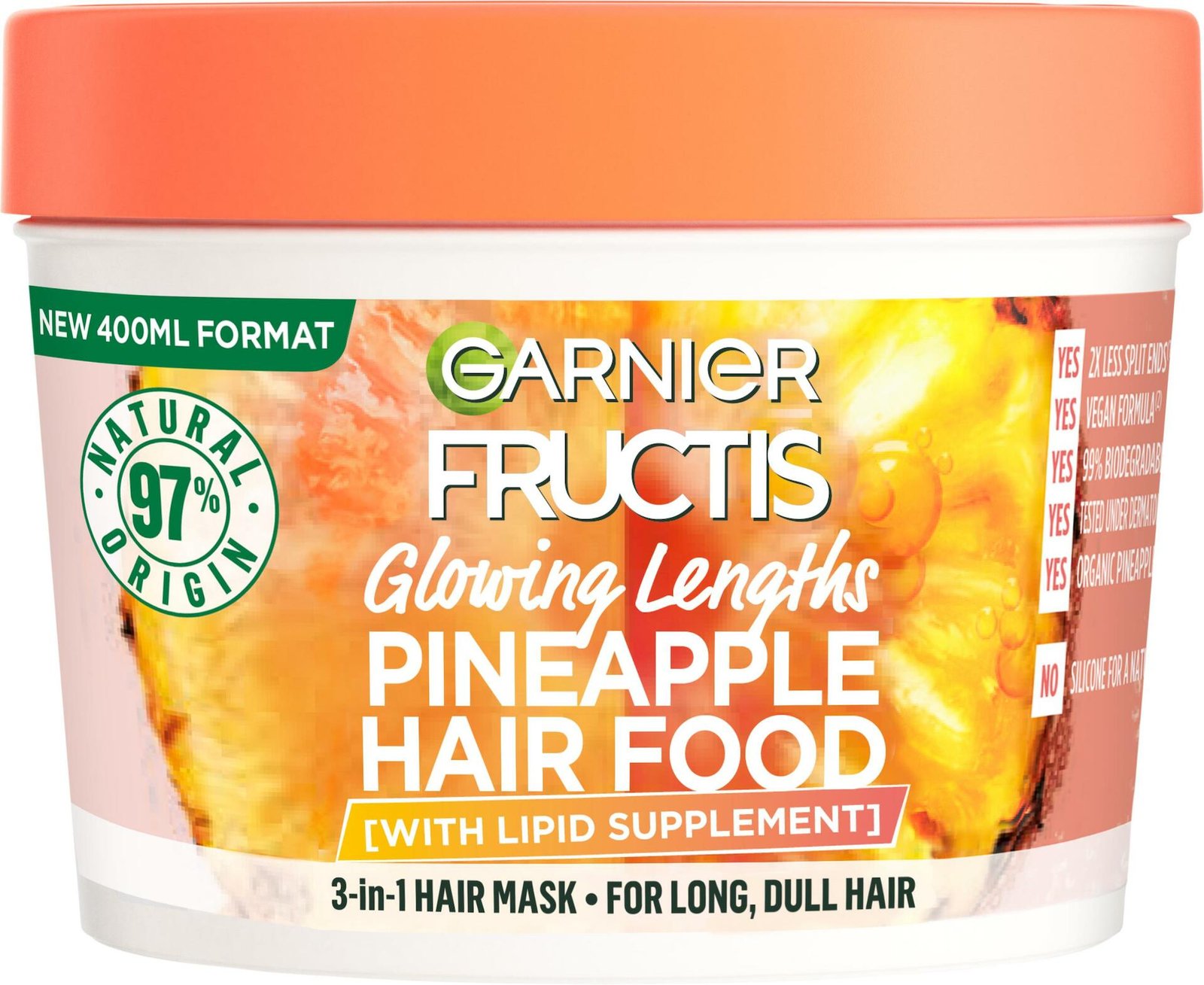 Garnier Fructis Hair Food Pineapple Mask 400 ml