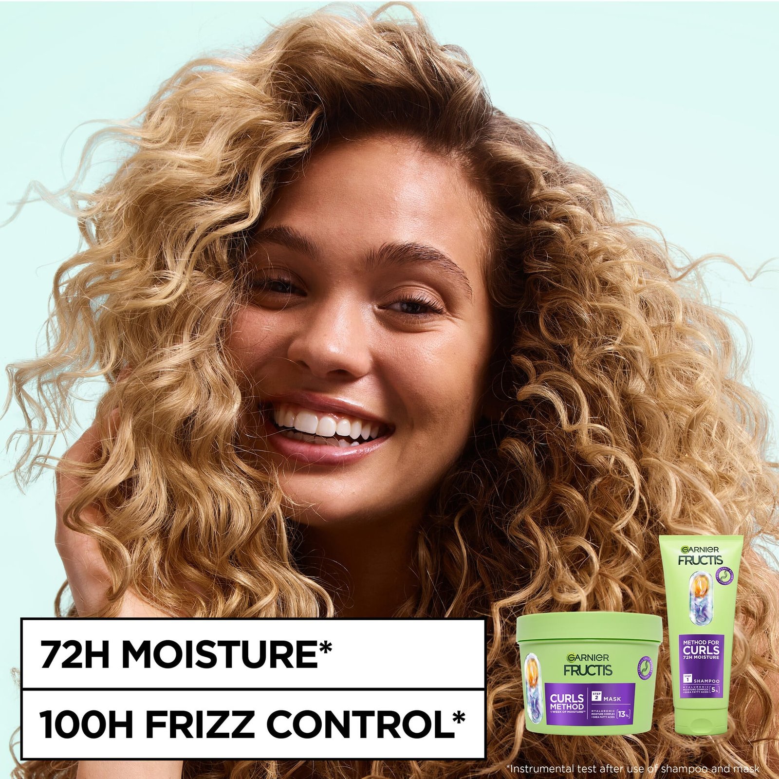 Garnier Fructis Method for Curls Shampoo for curly hair 200 ml