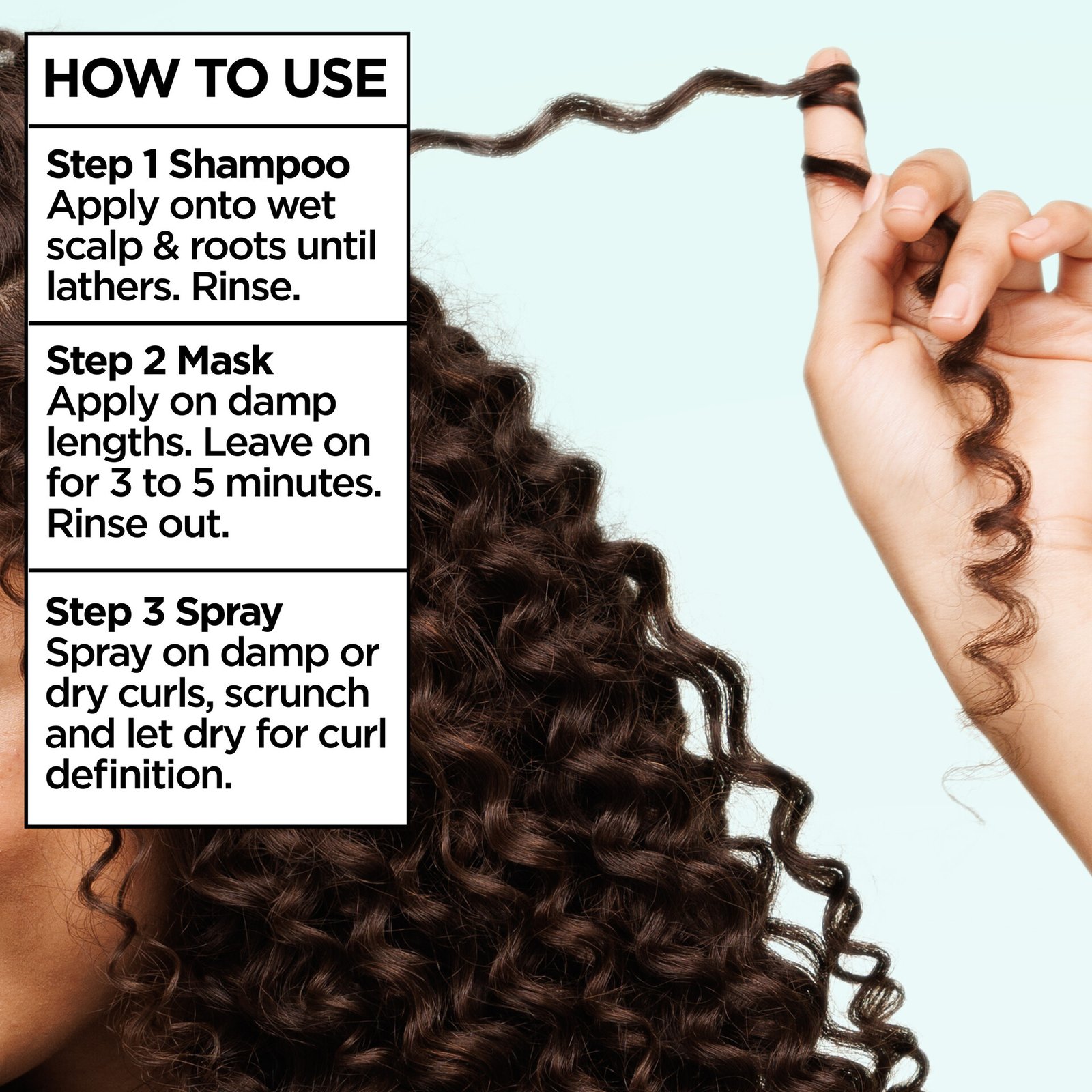 Garnier Fructis Method for Curls Shampoo for curly hair 200 ml