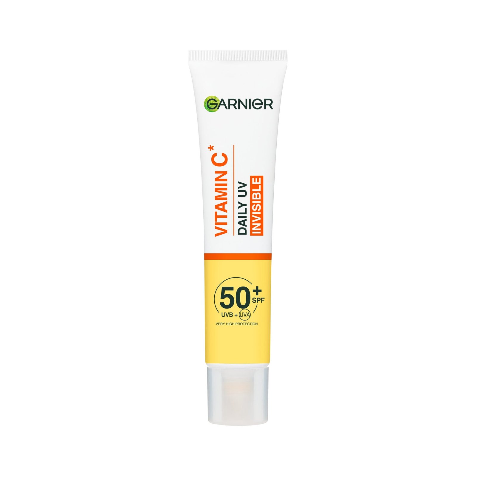 Garnier SkinActive Vitamin C Invisible UV SPF50+ Glow Boosting Fluid 40 ml