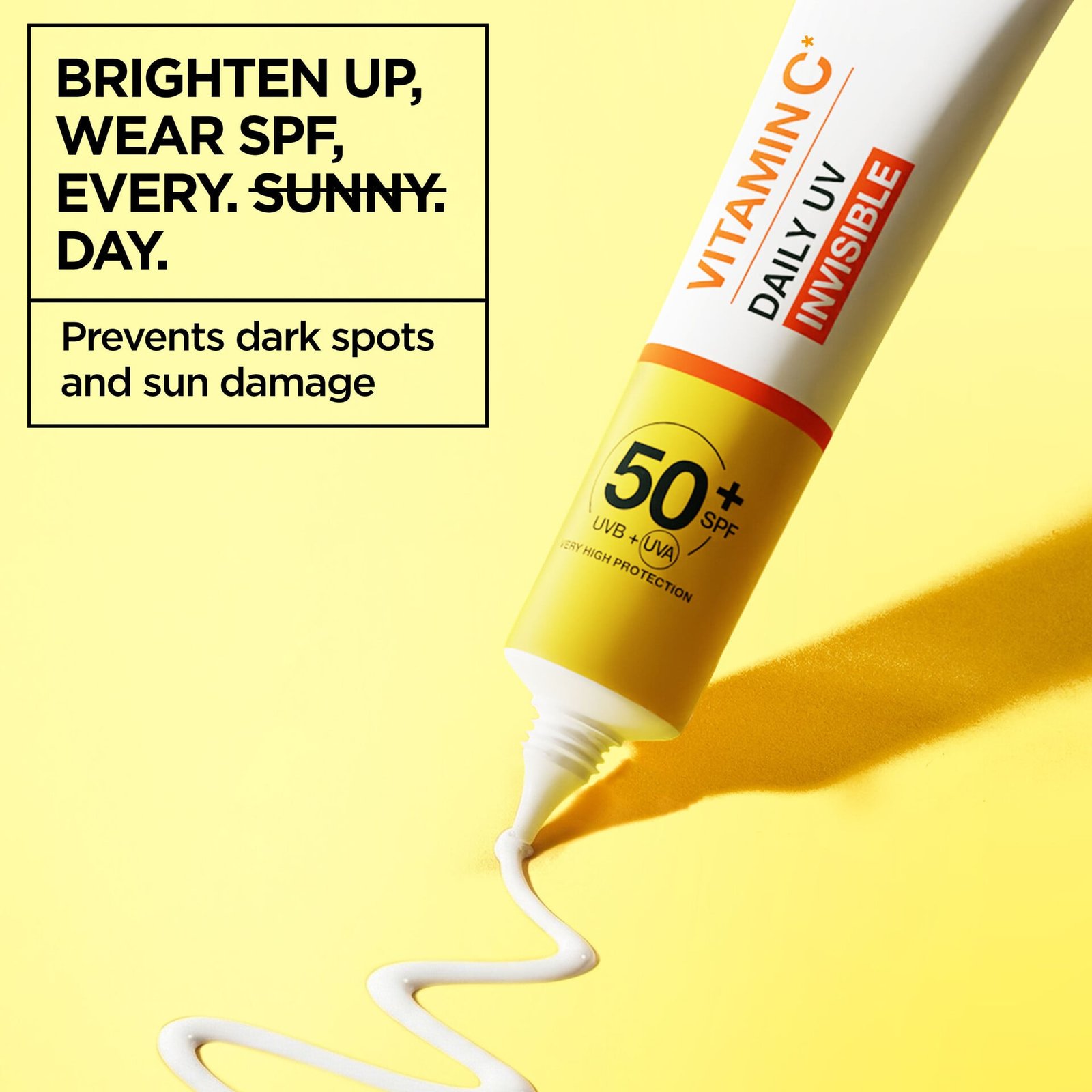 Garnier SkinActive Vitamin C Invisible UV SPF50+ Glow Boosting Fluid 40 ml