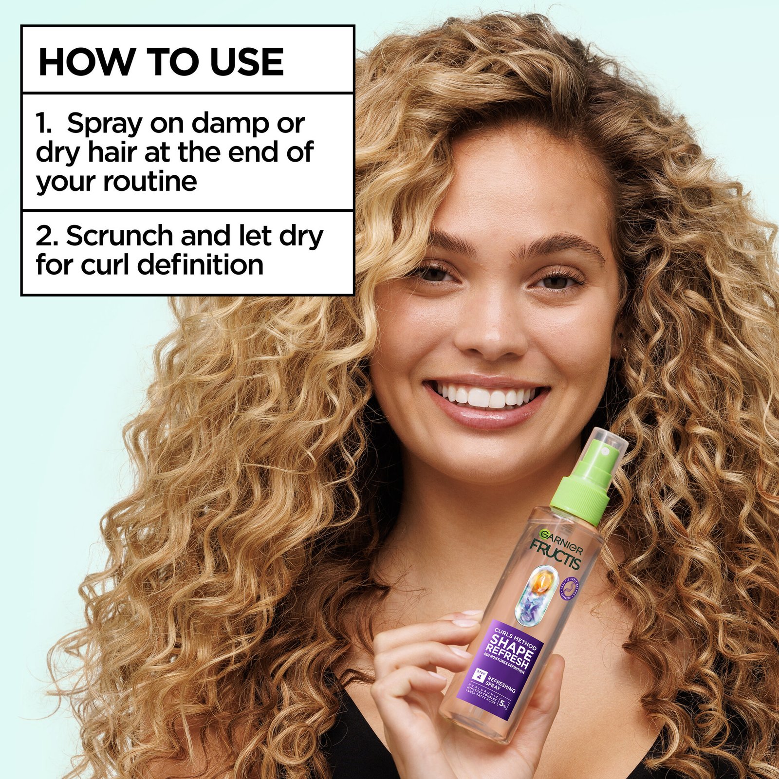 Garnier Fructis Method for Curls leave-in for curly hair 150 ml