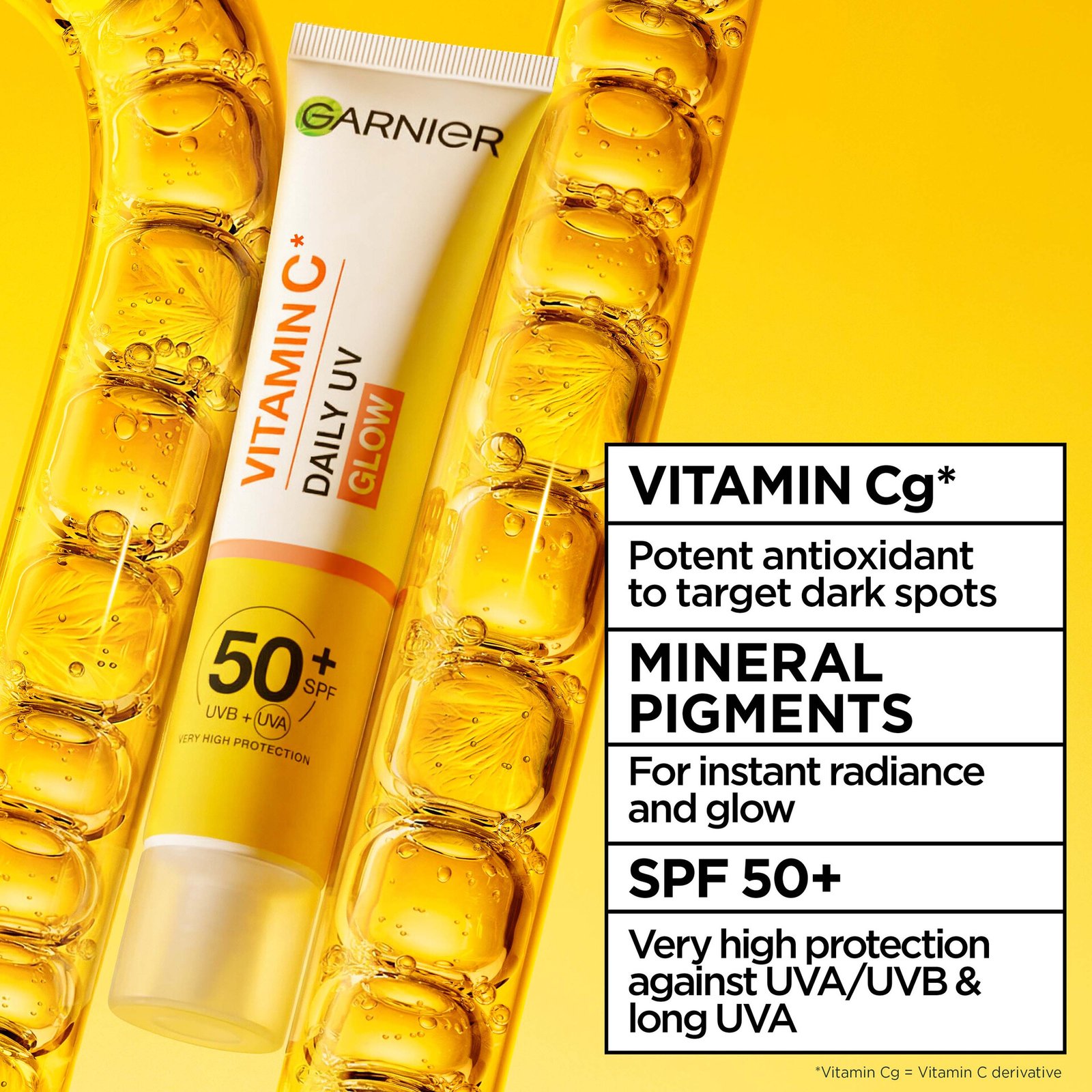 Garnier SkinActive Vitamin C Sheer Glow UV fluid for dull skin 40 ml