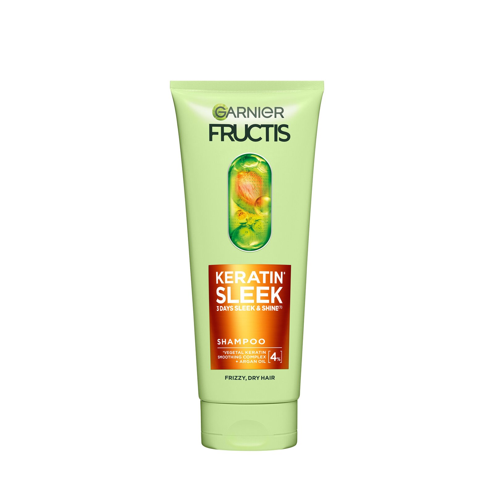 Garnier Fructis Keratin Sleek schampo 200 ml