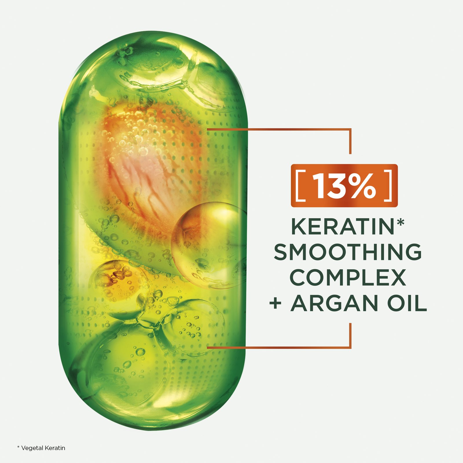 Garnier Fructis Keratin Sleek hårinpacking 370 ml