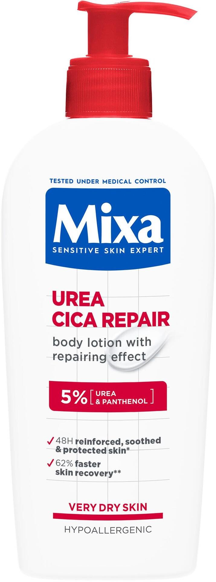 Mixa Urea Cica Repair Kroppslotion för mycket torr hud 250 ml