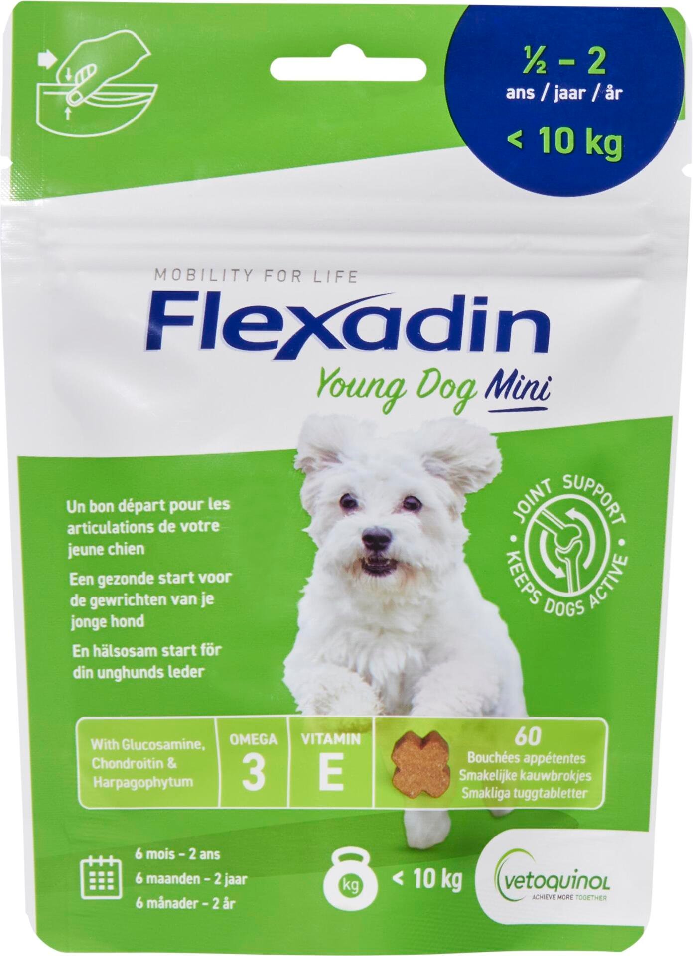 Flexadin Young Dog Mini 60 st