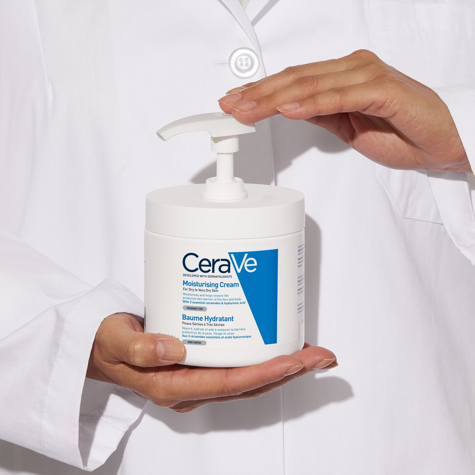 Cerave Moisturising Cream Med Pump 454 g