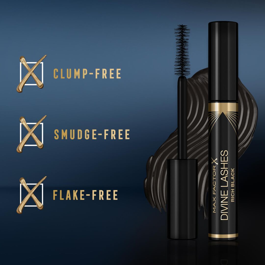 Max Factor Divine Lashes 001 Black 4 ml