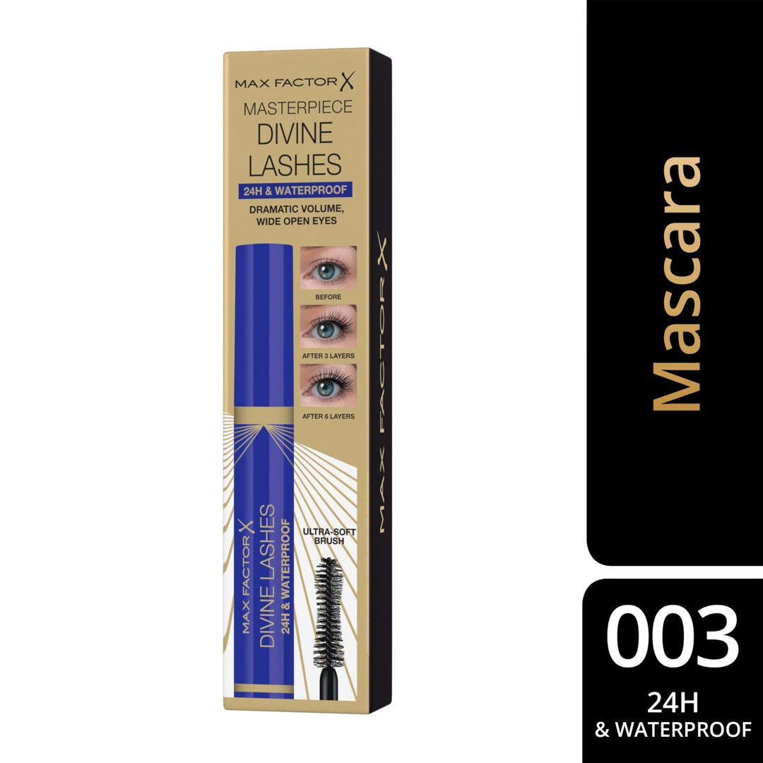 Max Factor Divine Lashes Waterproof Mascara 001 Black 9 ml