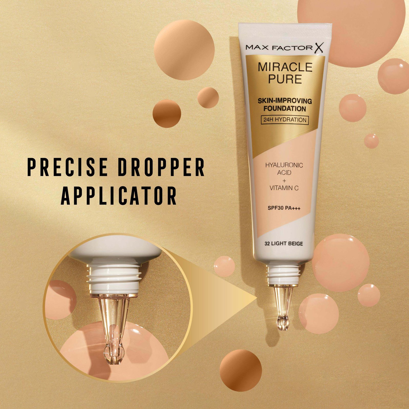 Max Factor Miracle Pure Foundation 93 Mocha 30 ml