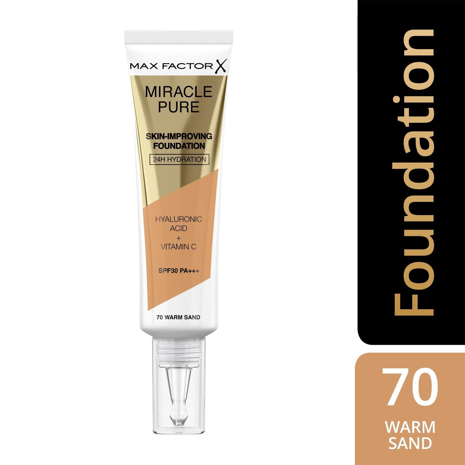 Max Factor Miracle Pure Foundation 70 Warm Sand 30 ml