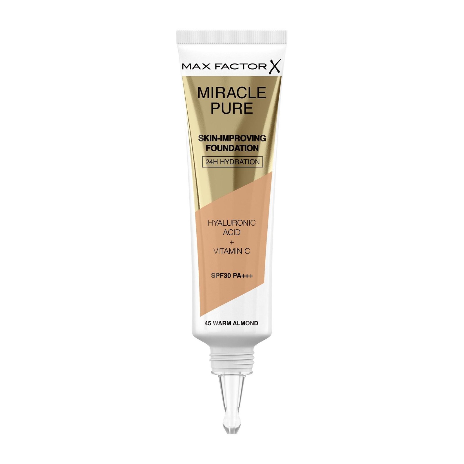 Max Factor Miracle Pure Foundation 45 Warm Almond 30 ml