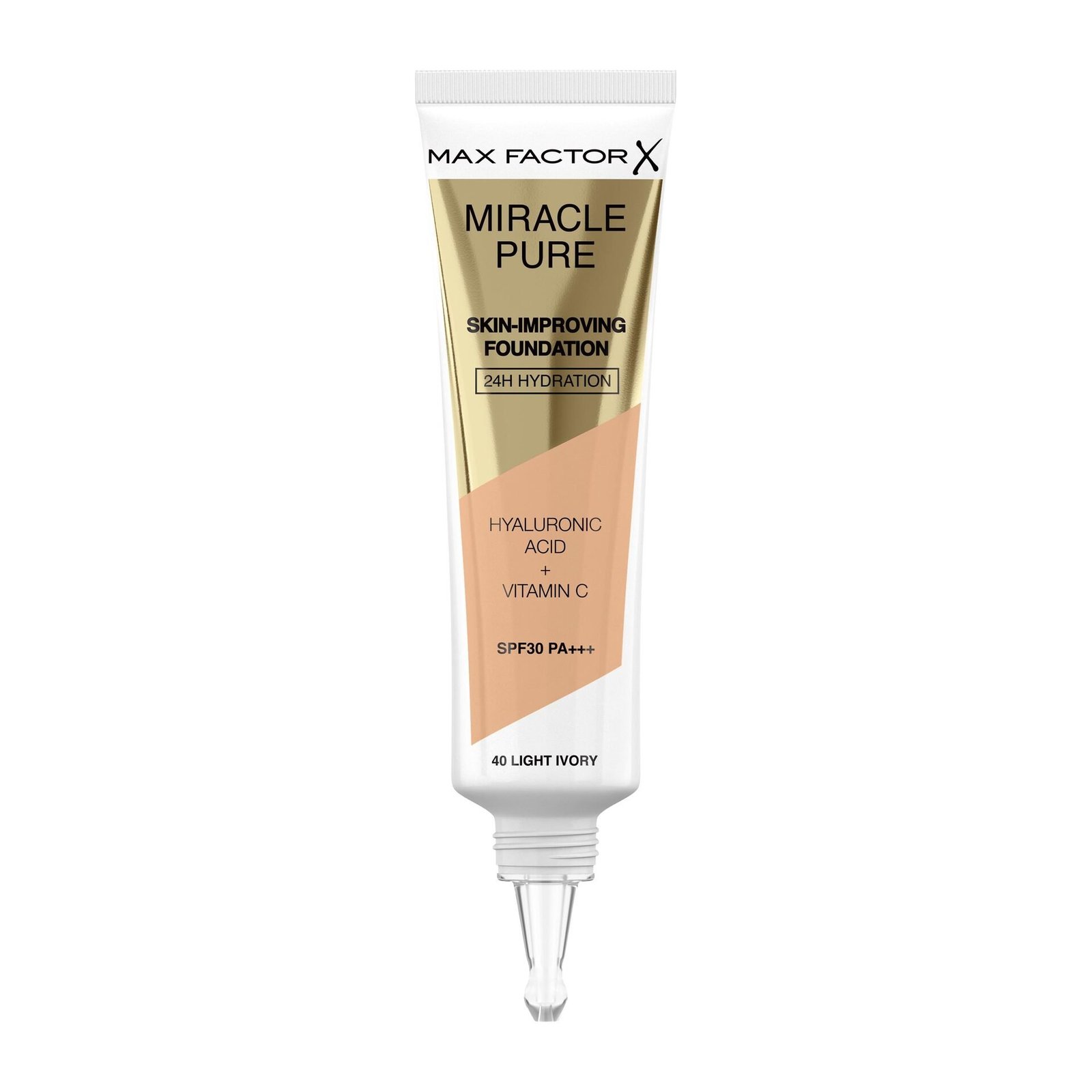 Max Factor Miracle Pure Foundation 40 Light Ivory 30 ml