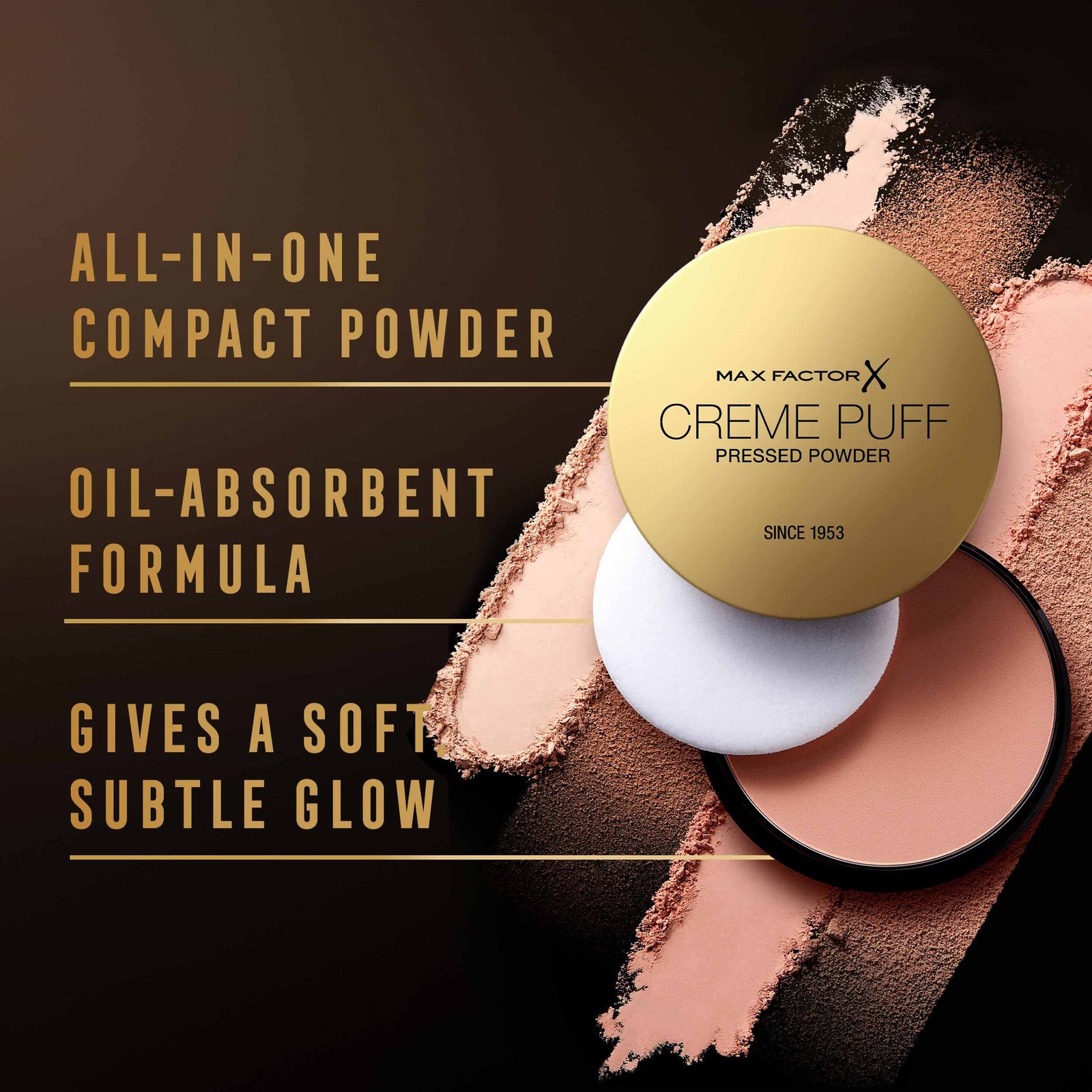 Max Factor Creme Puff NY 42 Deep Beige 14g