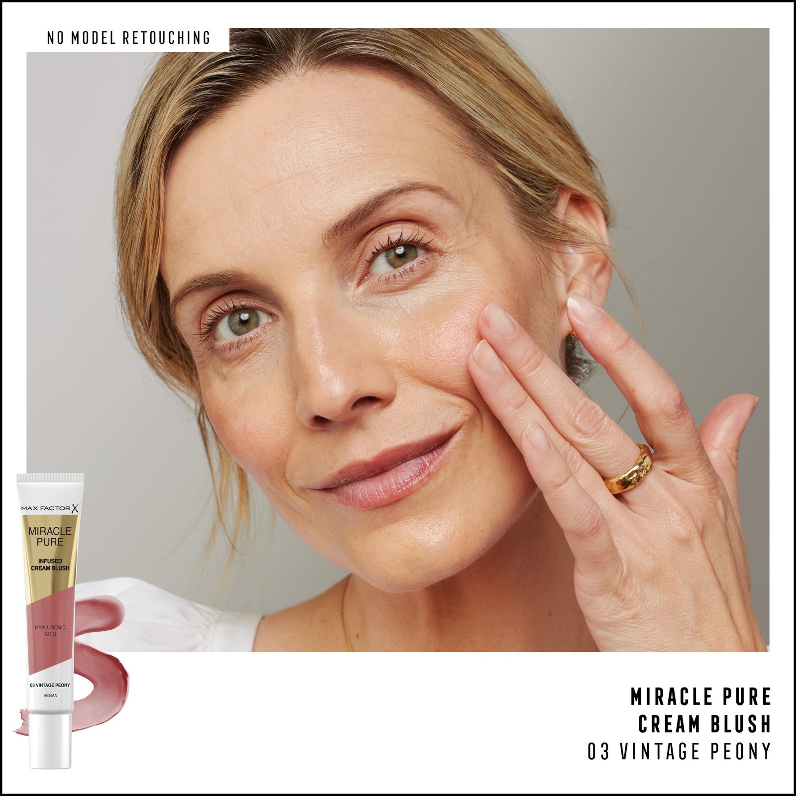 Max Factor Miracle Pure Cream Blush 02 Sunlit Coral 15 ml