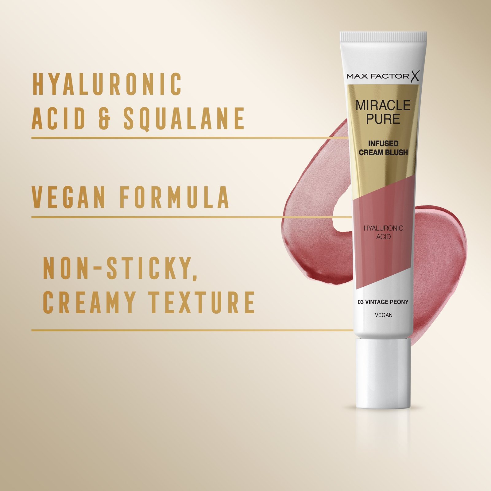 Max Factor Miracle Pure Cream Blush 03 Vintage Peony 15 ml