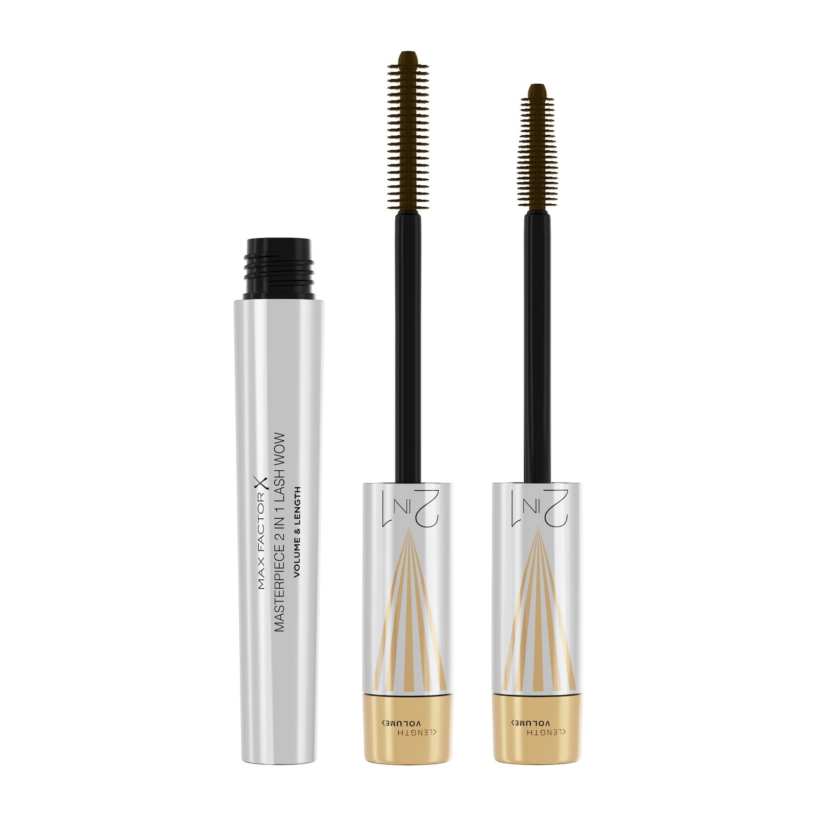 Max Factor Masterpiece 2in1 Black Brown Mascara 7g