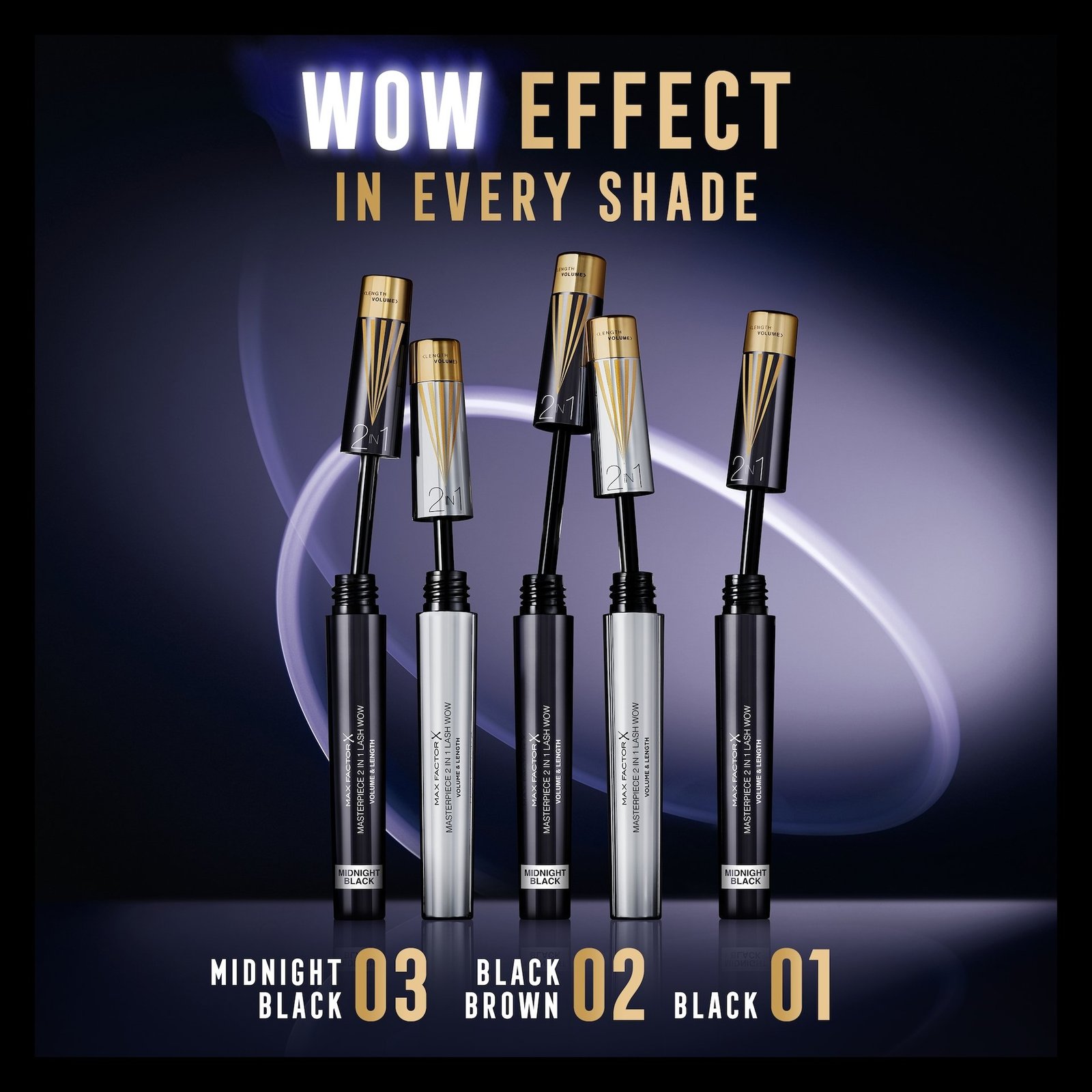 Max Factor Masterpiece 2in1 Super Black Mascara 7g