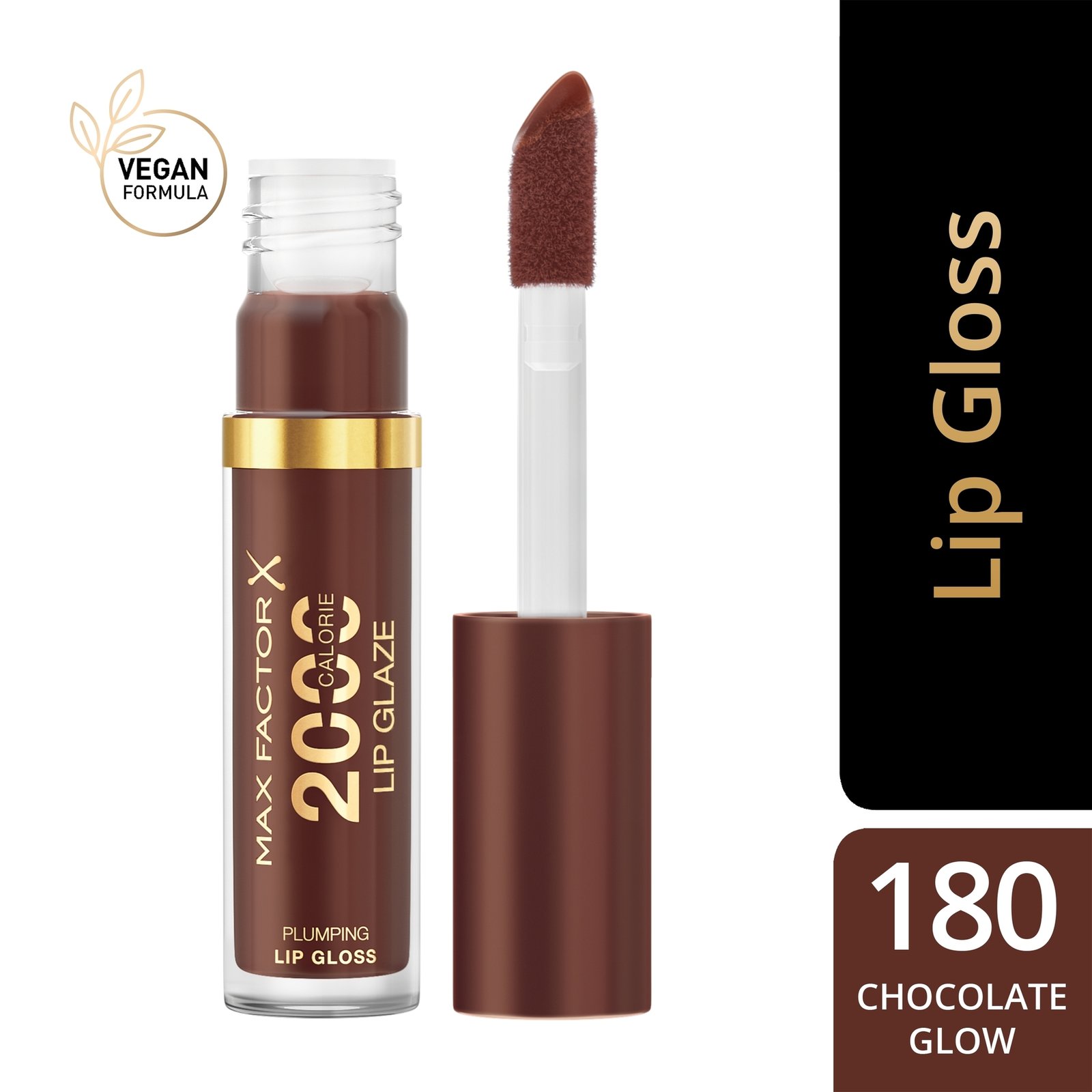 Max Factor 2000 Calorie Lip Glaze 180 Chocolate Glow 4ml