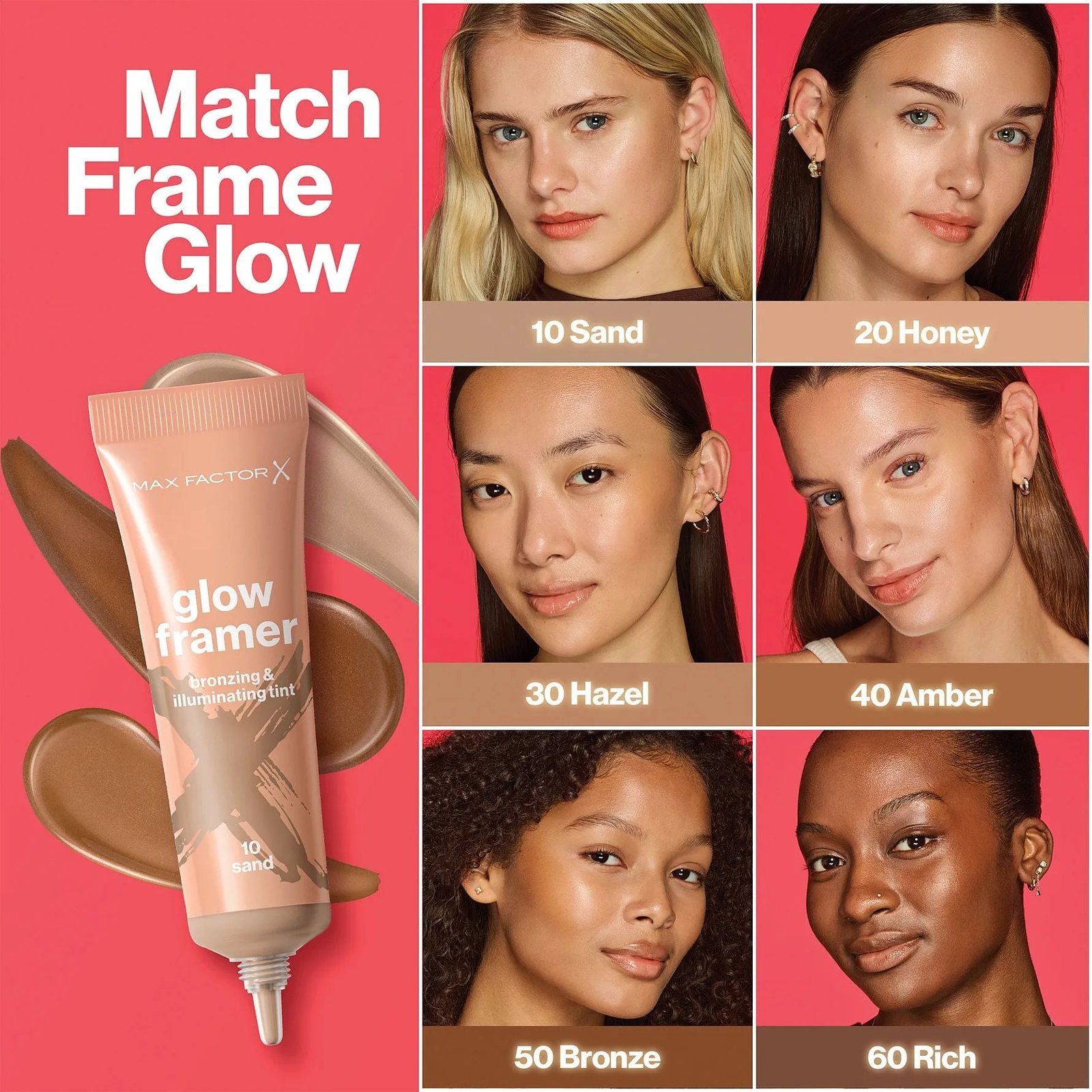 Max Factor Glow Framer Skin Tint 30 Hazel 30 ml