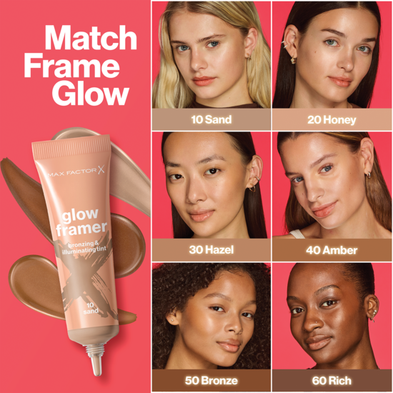 Max Factor Glow Framer Skin Tint 60 Rich 30 ml