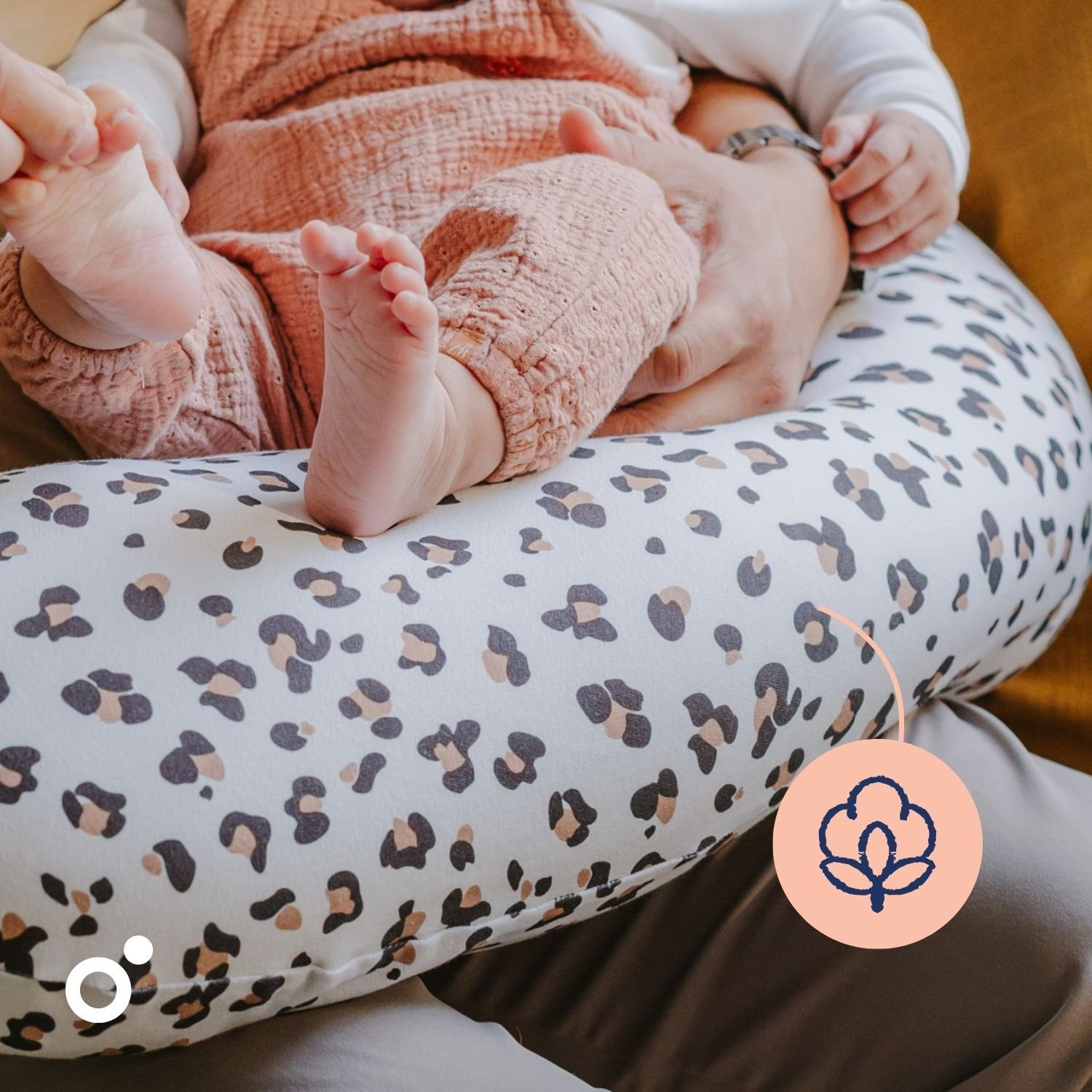 Doomoo Amning & Gravidkudde Leopard