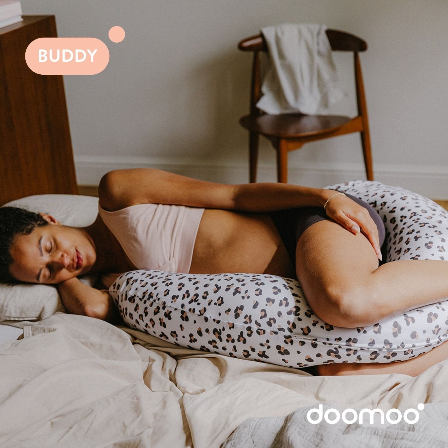 Doomoo Amning & Gravidkudde Leopard