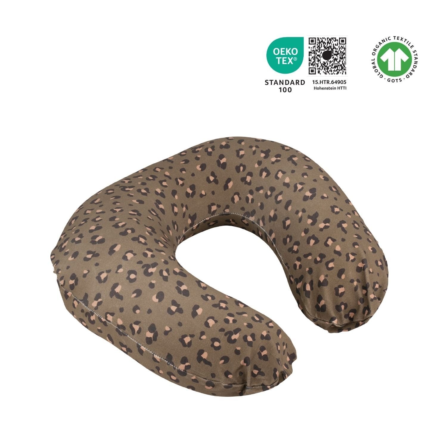 Doomoo Amningskudde Mörk Leopard