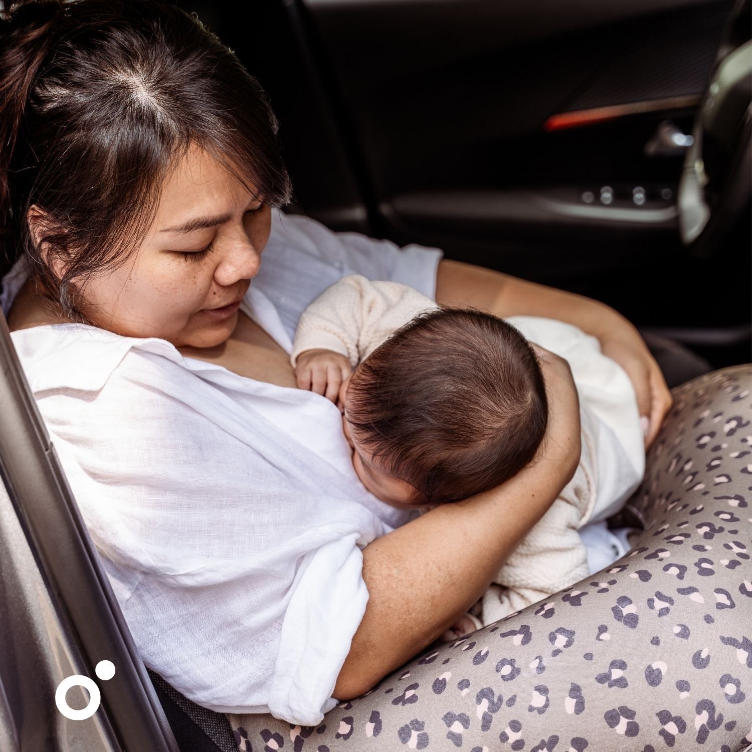 Doomoo Amningskudde Mörk Leopard