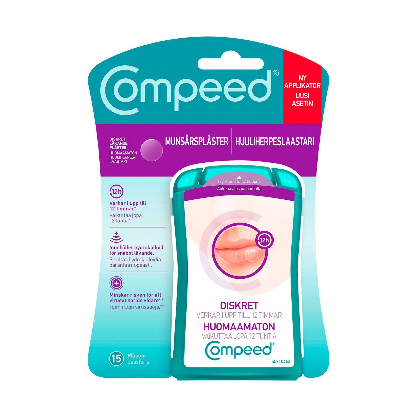 Compeed Munsårsplåster 15 st