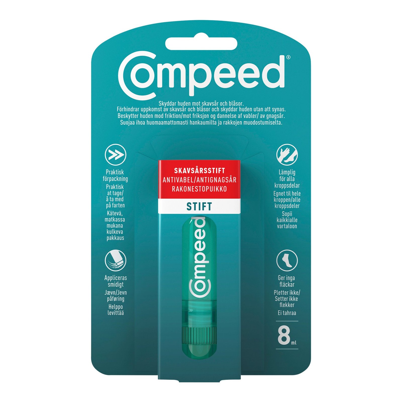 Compeed Anti Skavsår Stift 8 ml