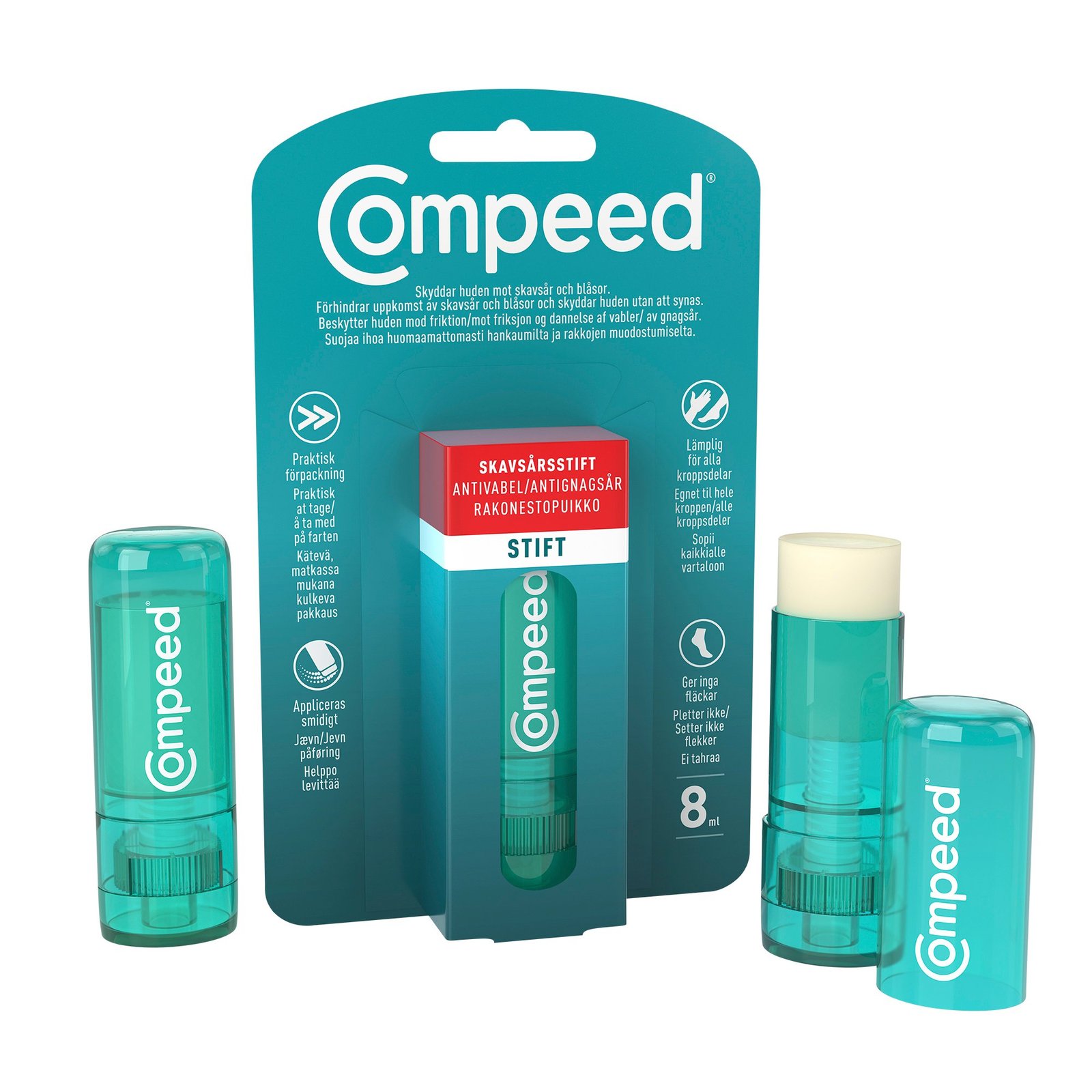 Compeed Anti Skavsår Stift 8 ml