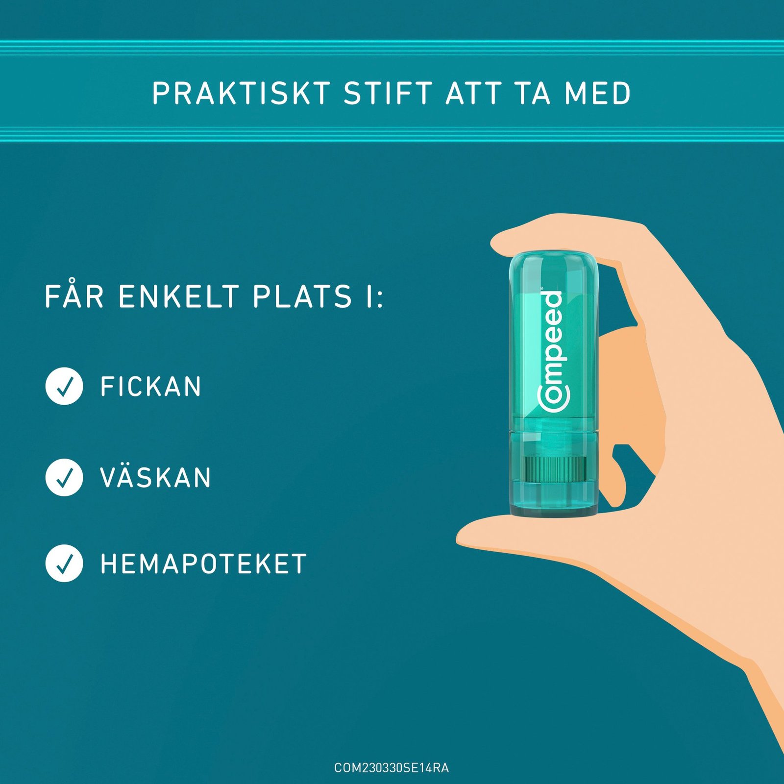 Compeed Anti Skavsår Stift 8 ml