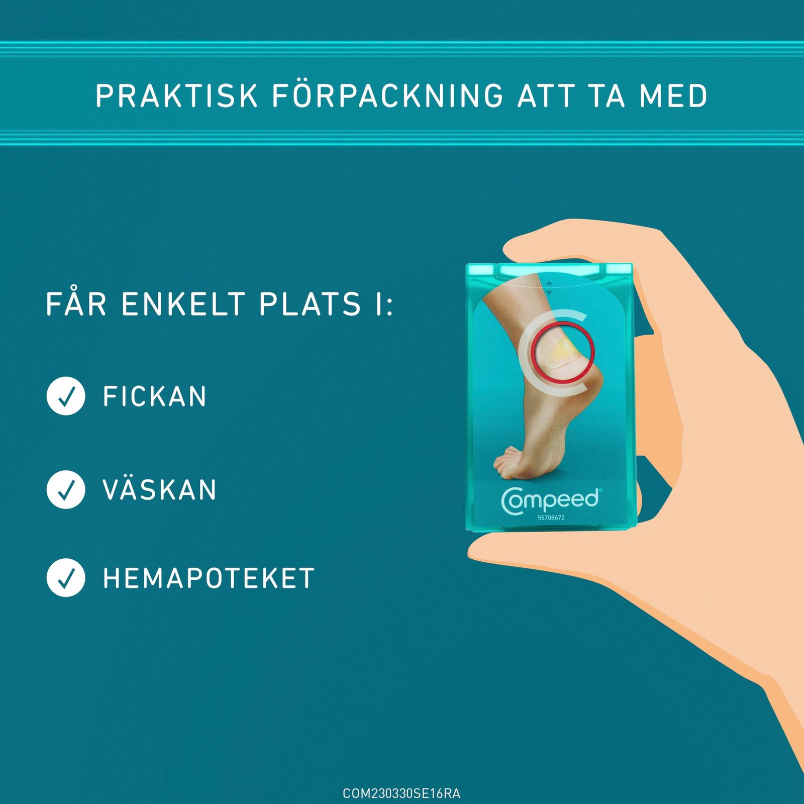 Compeed Skavsårsplåster Medium Value Pack 10 st