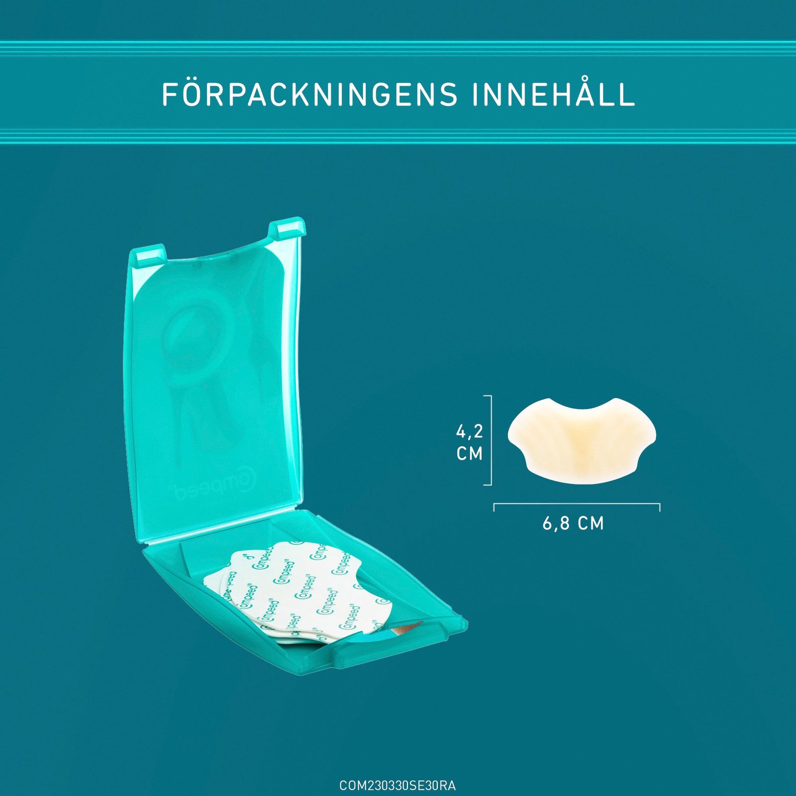 Compeed Skavsårsplåster Högklackat 5 st