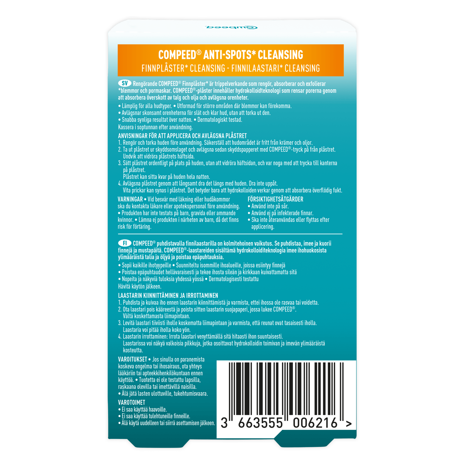 Compeed Anti-Spots Cleansing Finnplåster 7 st